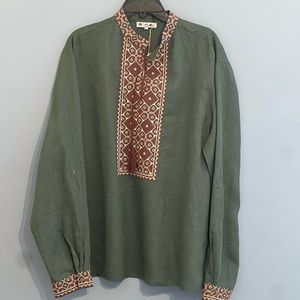 Handmade Vyshyvanka shirt from Ukraine by Mason Valeriy
